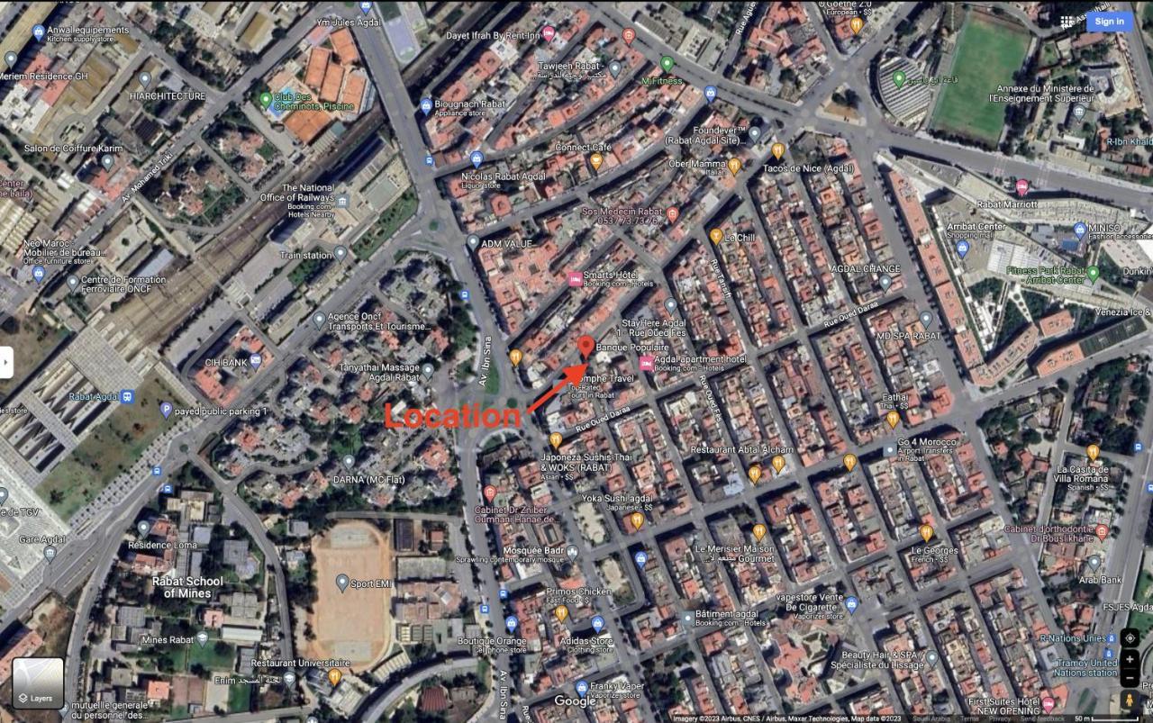 Luxury Apartment 3 Bedroom In The Heart Of Agdal Near Arribat Center ラバト エクステリア 写真